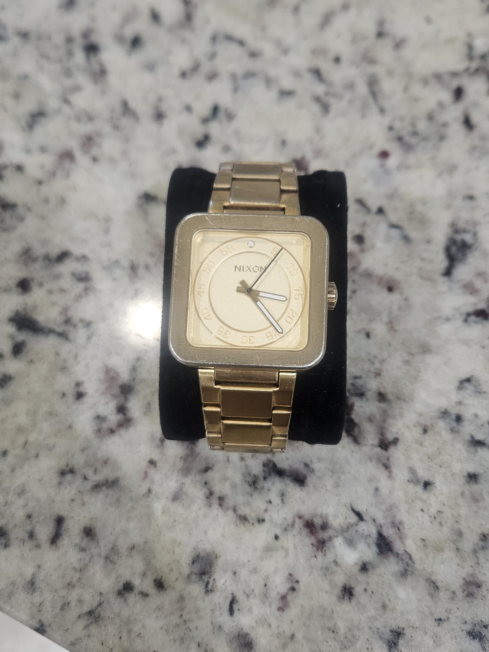 Nixon Gold The Riot Watch